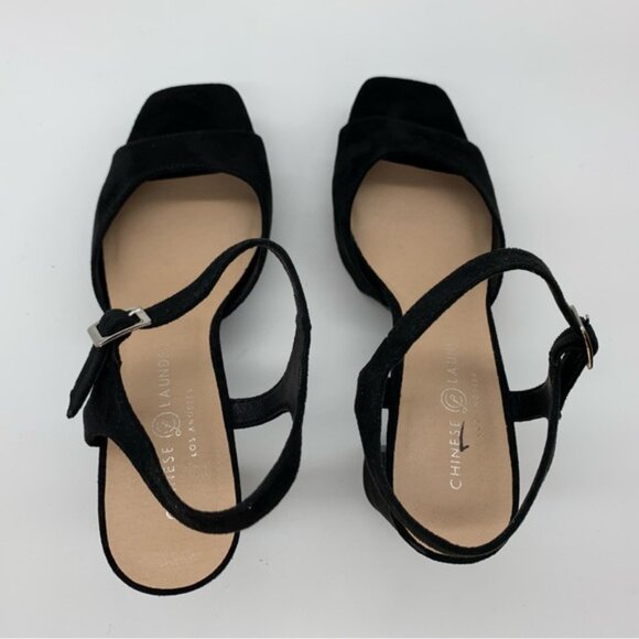 CHINESE LAUNDRY Amella Platform Heeled Sandal in Black - Picture 2 of 15